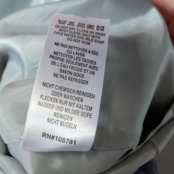 Aidan Mattox Sequin Slate Grey/Purple Prussian Fit & Flare Mini Dress | SZ 2 - Picture 7 of 17